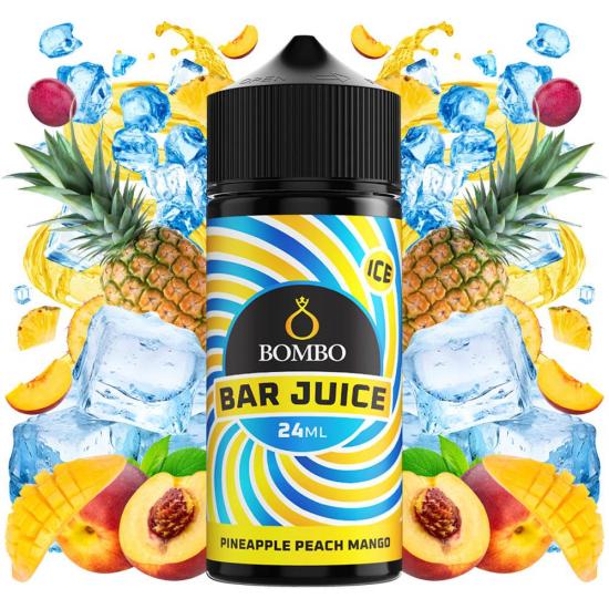 BOMBO BAR JUICE PINEAPPLE PEACH MANGO 24ML/120ML FLAVORSHOT