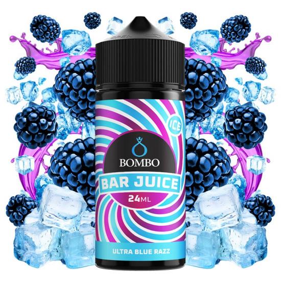 BOMBO BAR JUICE ULTRA BLUE RAZZ 24ML/120ML FLAVORSHOT