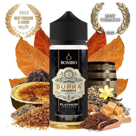 BOMBO PLATINUM TOBACCOS SUPRA RESERVE 40ML/120ML FLAVORSHOT