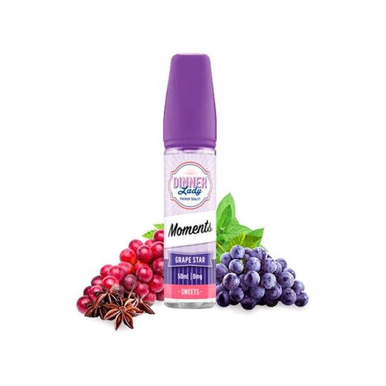 Dinner Lady Flavor Shot Moments Grape Star 50ml/60ml