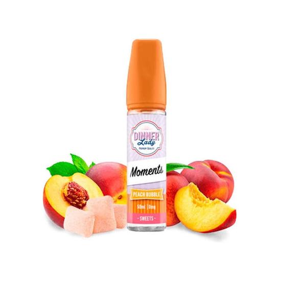 Dinner Lady Flavor Shot Moments Peach Bubble 50ml/60ml