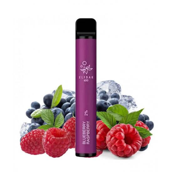 Elf Bar 600 Blueberry Sour Raspberry 20mg Ml 2ml Elf Bar